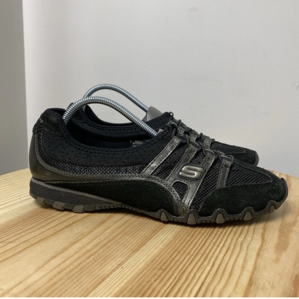 Skechers Bikers Comfort Slip on Shoes SN22015 Black Women’s Size 8.5